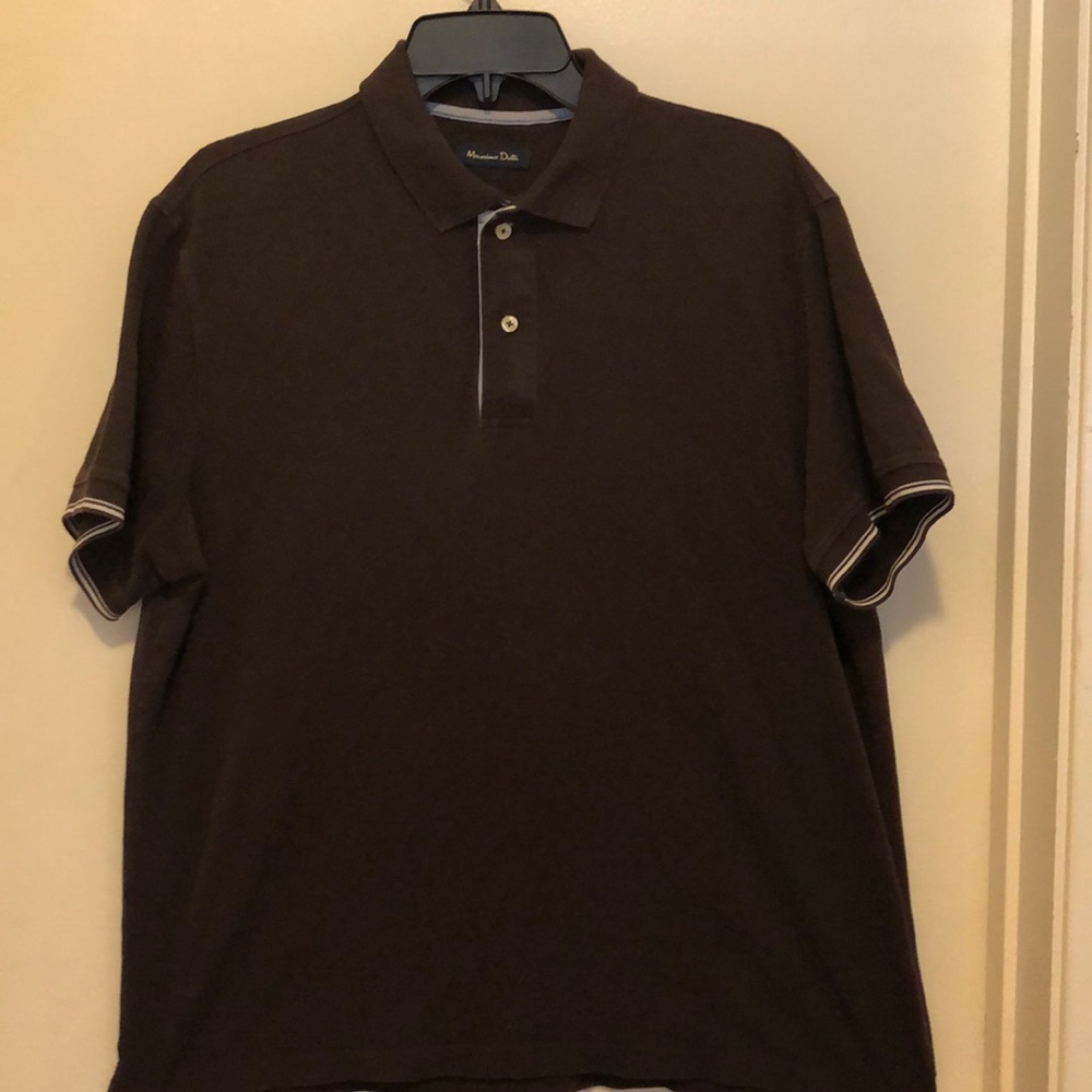 Massimo Dutti polo shirt. LG